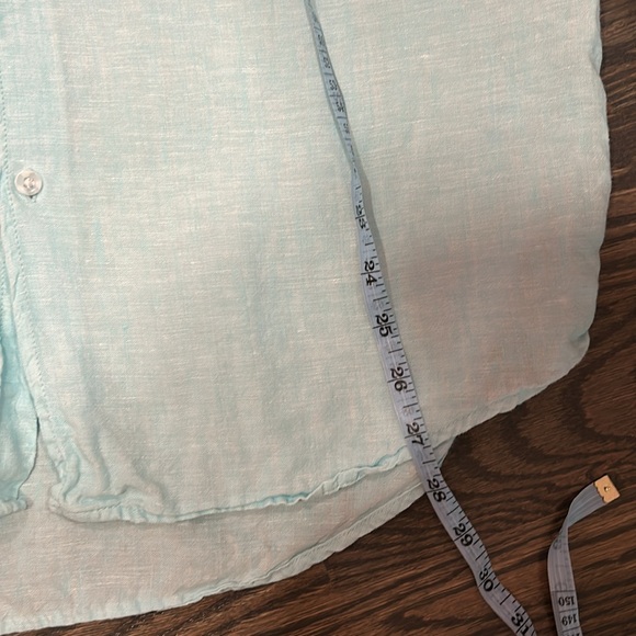 Linen Shirt (Men) in Blue - Picture 10 of 10